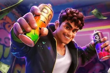 Tampilan slot online interaktif di toto78 dengan tema warna hitam emas